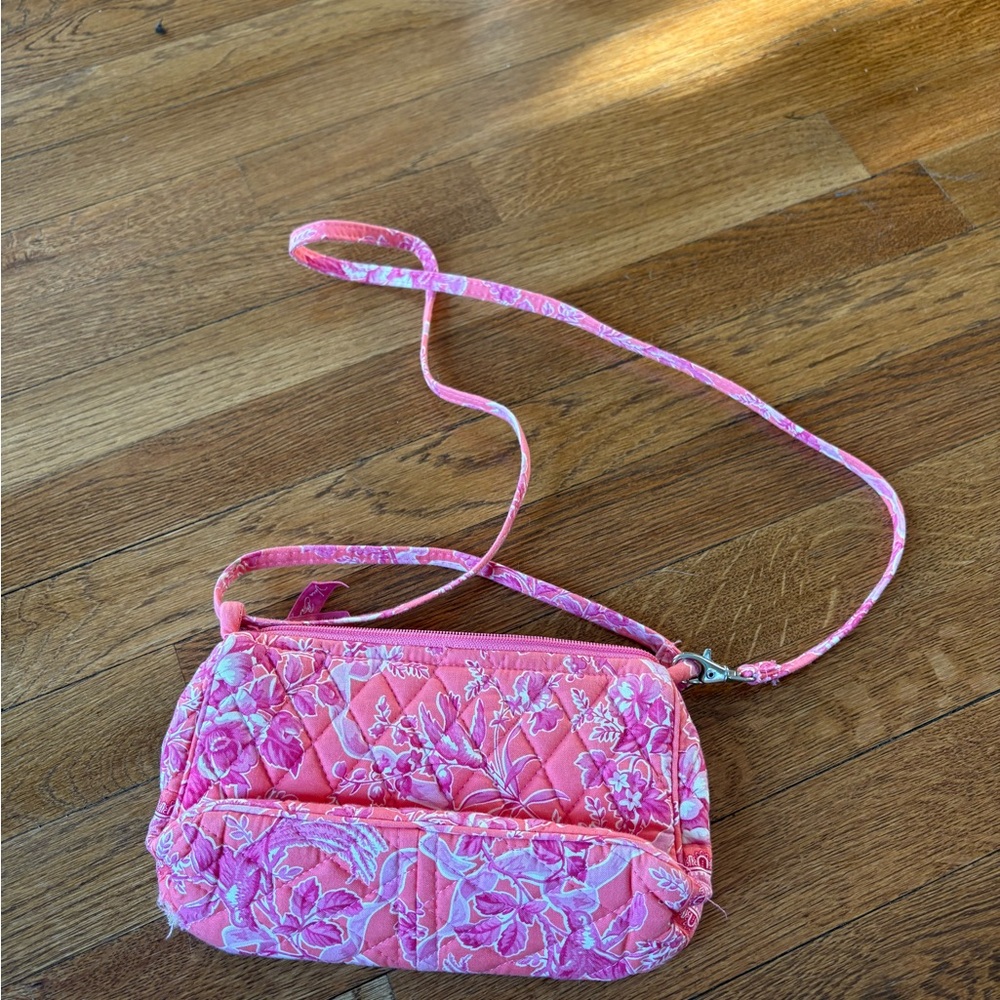 Pink Vera Bradley Clutch